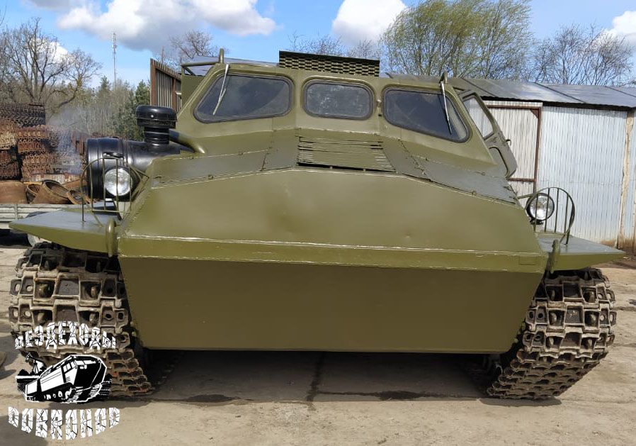 Вездеход ГТТ с Жилым модулем ТГМ57