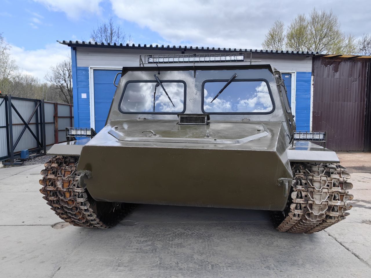 Вездеход ТГМ-1 (МТЛБ) цельнометаллический