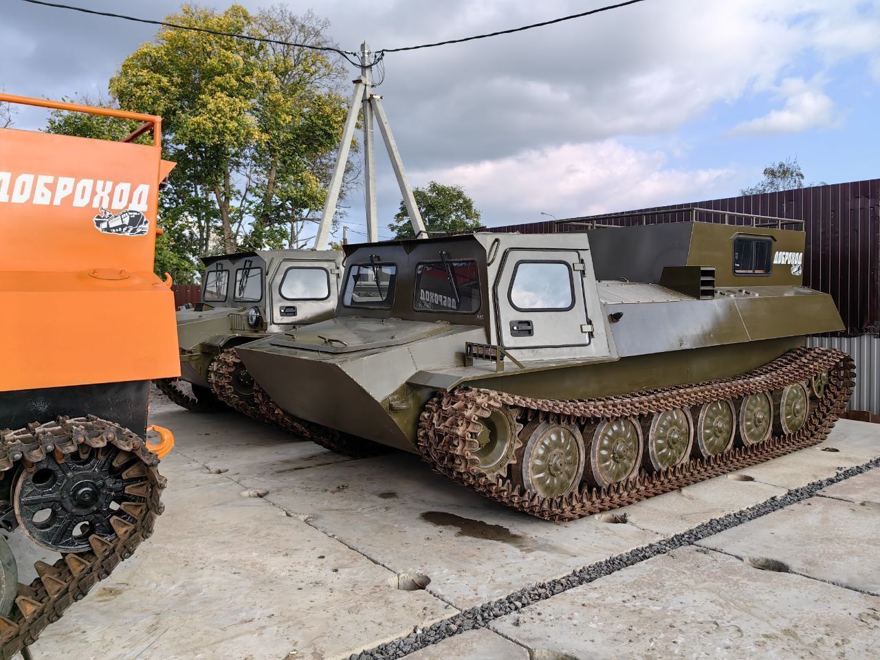 Вездеход ТГМ-1 (МТЛБ) c Жилым модулем