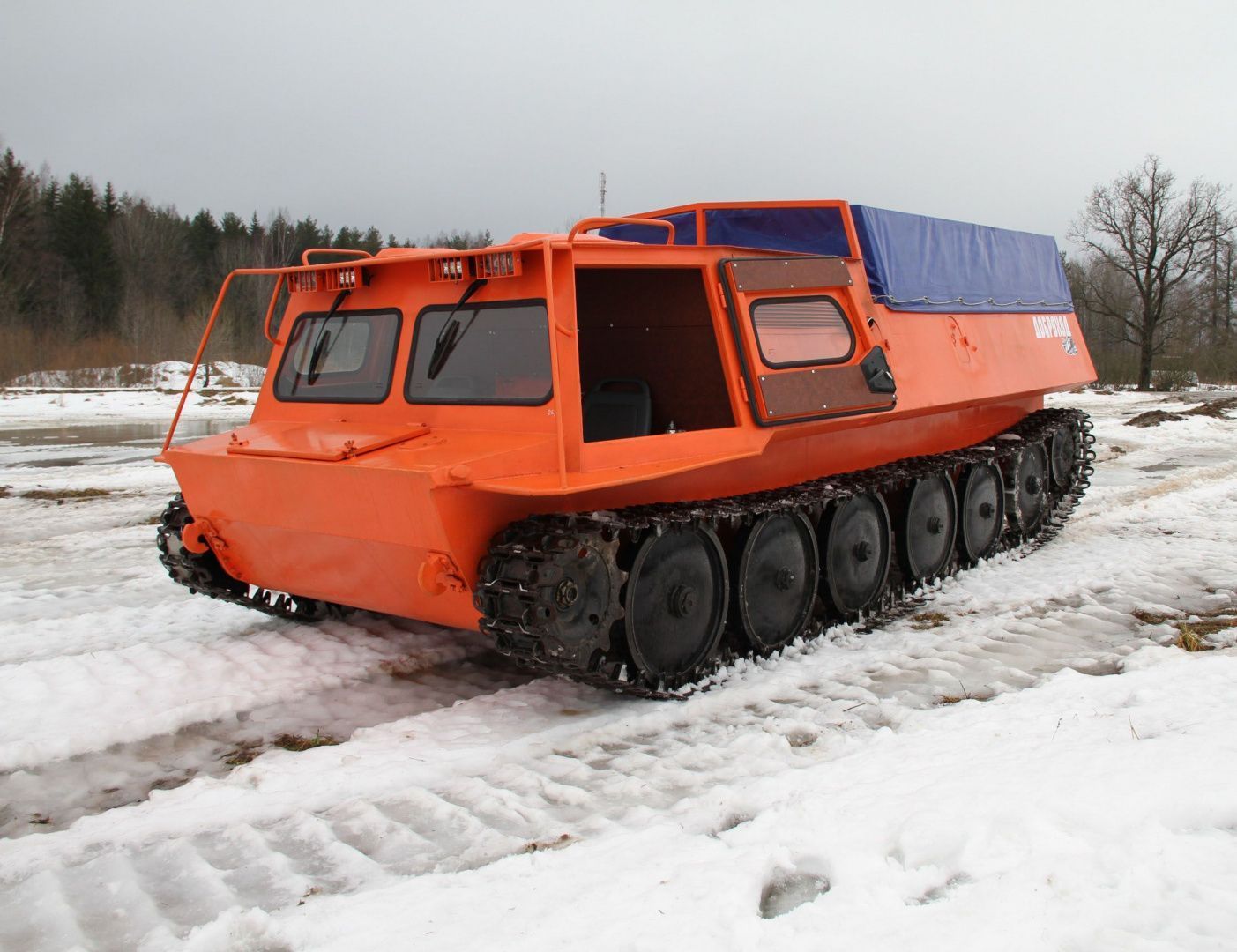 Вездеход ГАЗ (ГАЗ 73/ГТМУ) ТГМ46