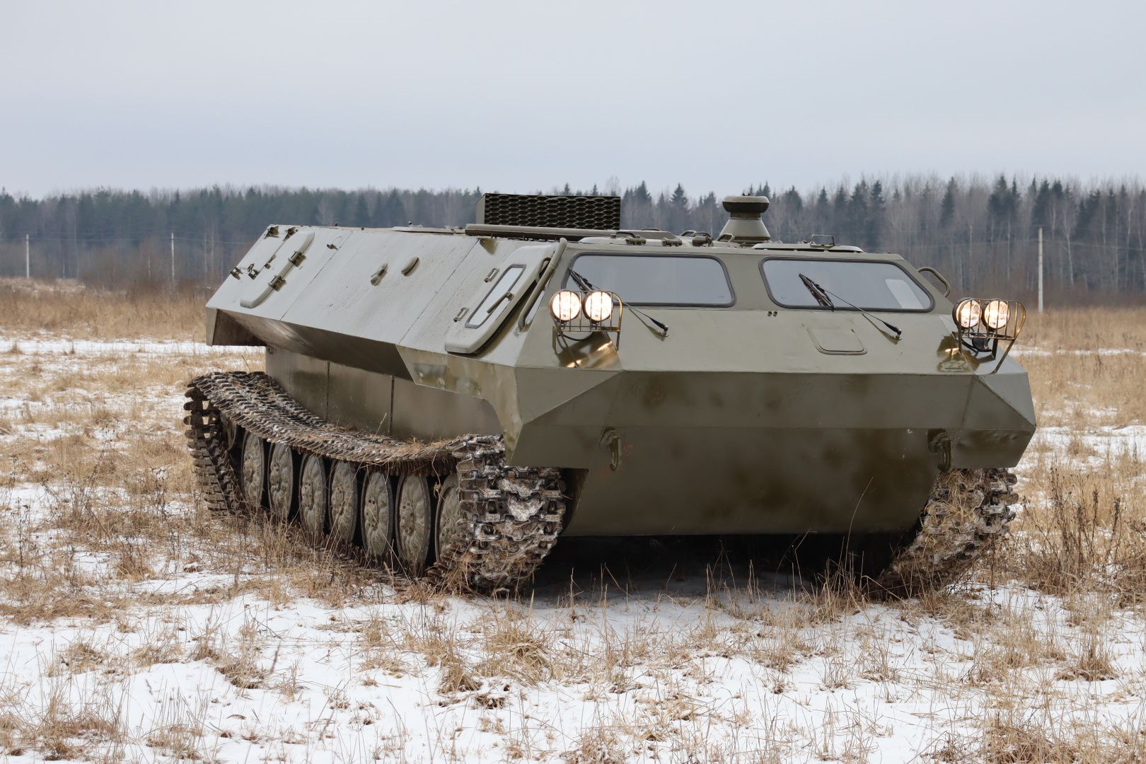 Вездеход ТГМ-2 (МТЛБУ) цельнометаллический