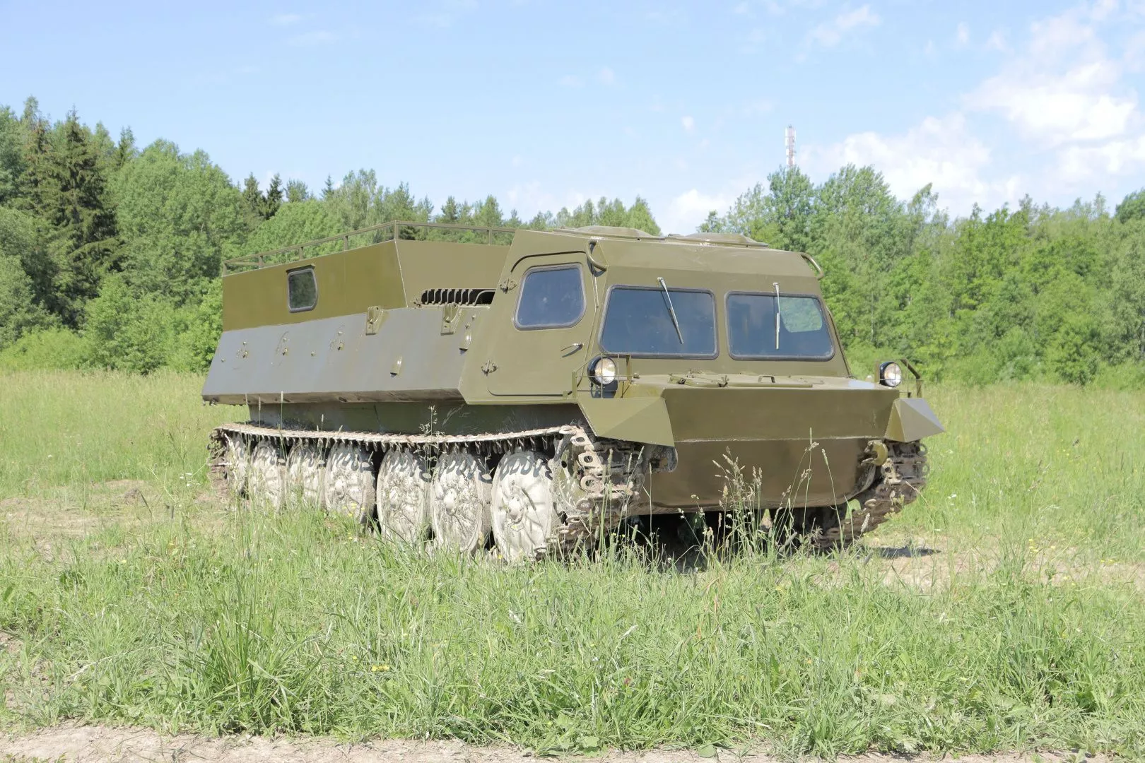 Гусеничный снегоболотоход ТГМ-46