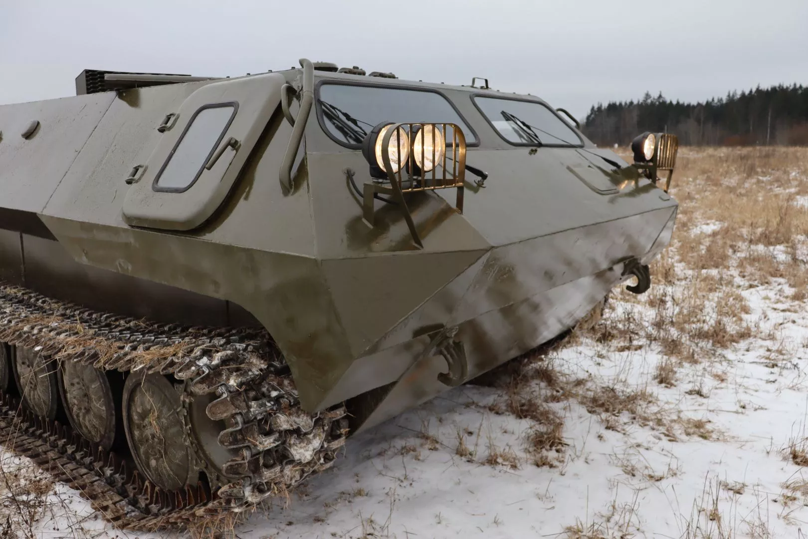 Вездеход ТГМ-2 (МТЛБУ) цельнометаллический