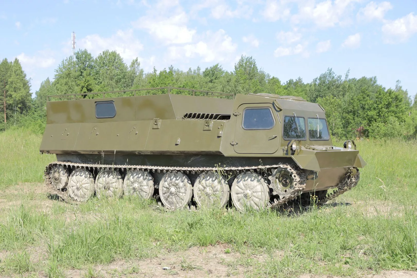 Гусеничный снегоболотоход ТГМ-46